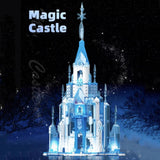 JIE STAR JJ9025 Frozen Magic Castle