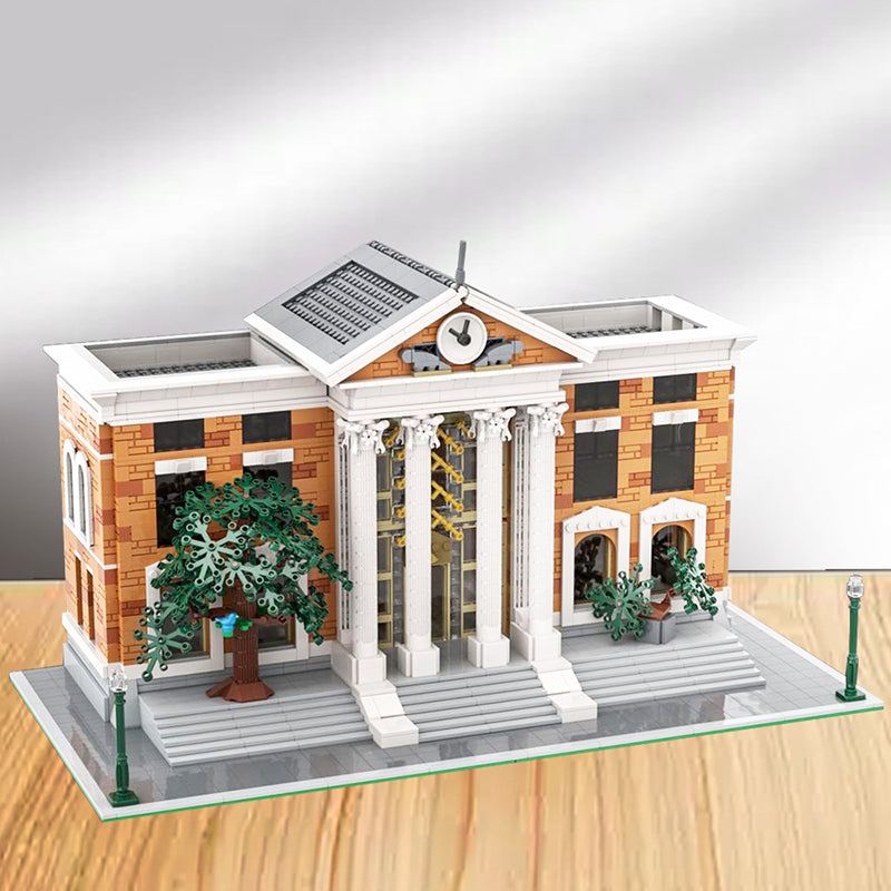 GOBRICKS MOC 138800 Modular Back to the Future Courthouse