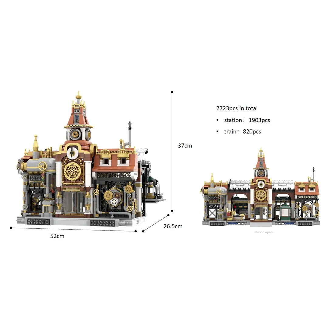 PANTASY 85007 Steampunk Rail Station