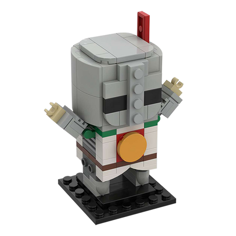 GOBRICKS MOC MOC 35106 Dark Souls: Brickhead Solaire