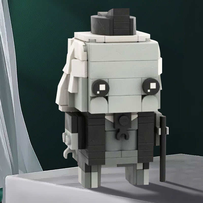 GOBRICKS MOC 137690 BrickHeadz First Doctor