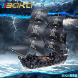 BAKA 33305 Black Pirate Ship