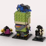 GOBRICKS MOC 141009 VALORANT Gekko Brickheadz