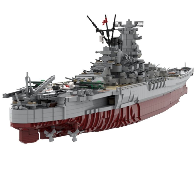 GOBRICKS MOC 37260 IJN Yamato 1:200