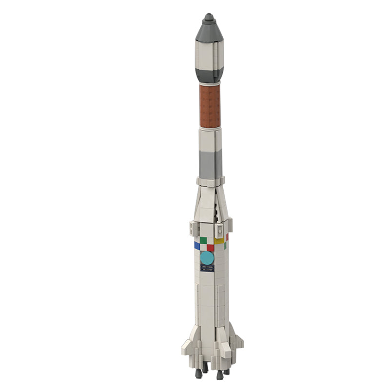 GOBRICKS MOC 84370 1:110 Ariane 1