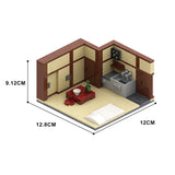 GOBRICKS MOC 99736 Japanese Apartment