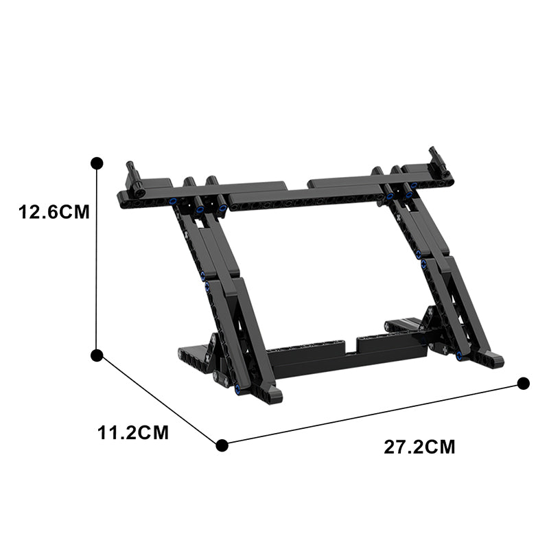 GOBRICKS MOC 126861 Display Stand for Porsche 911 RSR and Ferrari 488 GTE