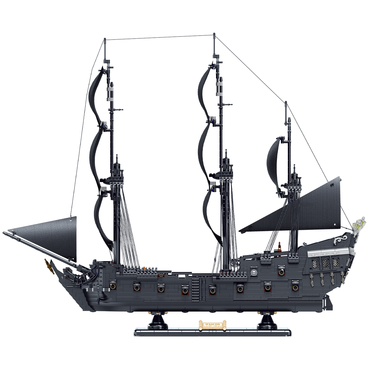 BAKA 33305 Black Pirate Ship