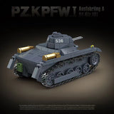 Quan Guan 100274 WWII Pz.Kpfw. I Tank