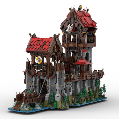 MOC 136695 Wolfpack Tower & Medieval Ship - Classic Castle