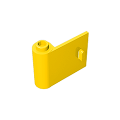 GOBRICKS GDS-1140 Door 1 x 3 x 2 Left - Open Between Top and Bottom Hinge