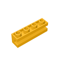 GOBRICKS GDS-1193 Modified 1 x 4 with Groove