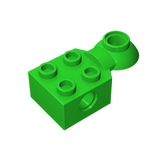 GOBRICKS GDS-1089 Brick Modified 2 x 2 with Pin Hole, Rotation Joint Ball Half