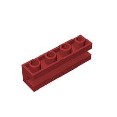 GOBRICKS GDS-1193 Brick, Modified 1 x 4 with Groove - Your World of Building Blocks