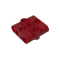 GOBRICKS GDS-1537 Pin Connector Block Liftarm 1 x 3 x 3