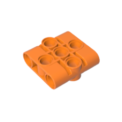 GOBRICKS GDS-1537 Pin Connector Block Liftarm 1 x 3 x 3