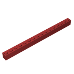 GOBRICKS GDS-539 Brick 1 x 16