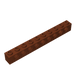 GOBRICKS GDS-628  Brick 1 x 10 with Holes