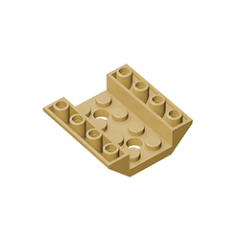 GOBRICKS GDS-685 Inverted 45 4 x 4 Double with 2 Holes