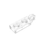 GOBRICKS GDS-820 Hinge Plate 1 x 2 Locking with 1 Finger On End