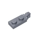 GOBRICKS GDS-820 Hinge Plate 1 x 2 Locking with 1 Finger On End