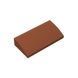 GOBRICKS GDS-859  Curved 2 x 4 x 2/3 with Bottom Tubes