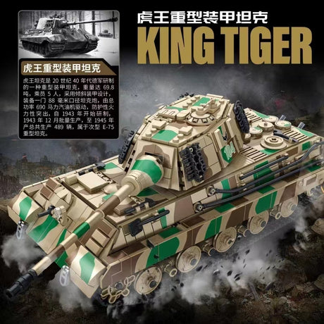 PANLOS 632016 King Tiger Heavy Armored Tank