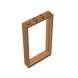 GOBRICKS GDS-874 Frame 1 x 4 x 6 with 2 Holes on Top and Bottom