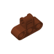 GOBRICKS GDS-939 Axle and Pin Connector Perpendicular Triple