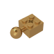 GOBRICKS GDS-976 Brick Modified 2 x 2 with Ball and Axle Hole