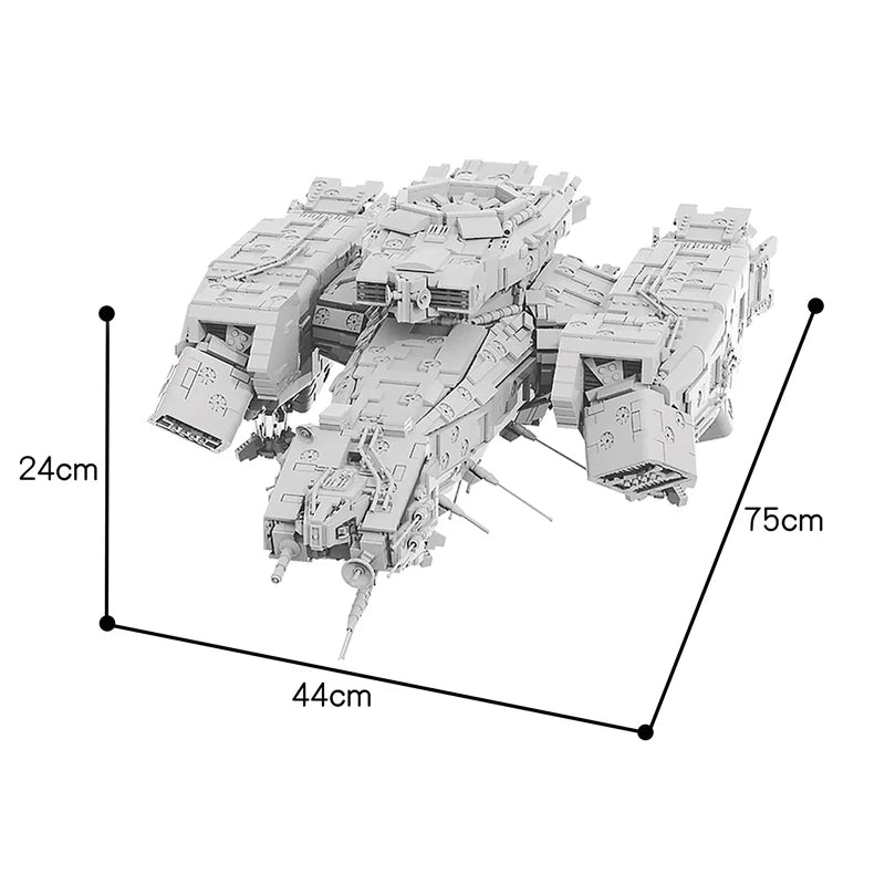 MOC 9803 Alien USCSS NOSTROMO