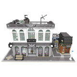 MOC 10811 Brick Bank with Coffee Shop