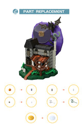 MOC 89533 Halloween: Haunted House