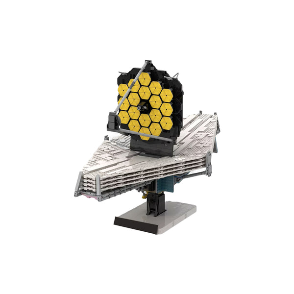 MAYD James Webb Space Telescope Building Kit, Space Wars MOC-77613 1/25  Space Telescope Exclusive Model Building Blocks Compatible with Lego NASA