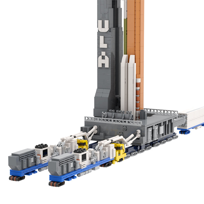 MOC 128611 1:110 Atlas V Launchpad transporter