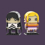 MOC 134981 Wednesday and Enid - Netflix Serial Characters of the series Wednesday