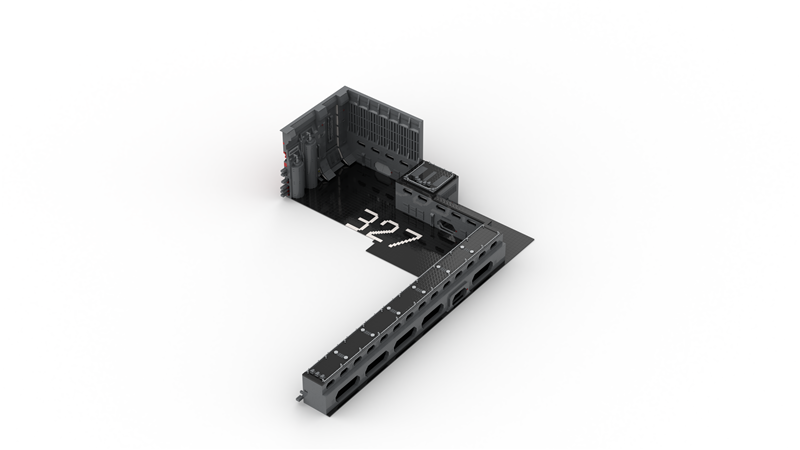 MOC 327 Death Star Docking Bay Hanger for minifig scale UCS Falcon - Your World of Building Blocks