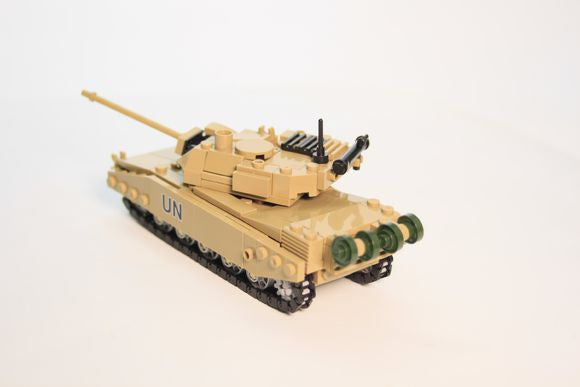 KAZI The Mammoth Tank ( combined by 4 Famous Blood and Iron Tanks) - Your World of Building Blocks