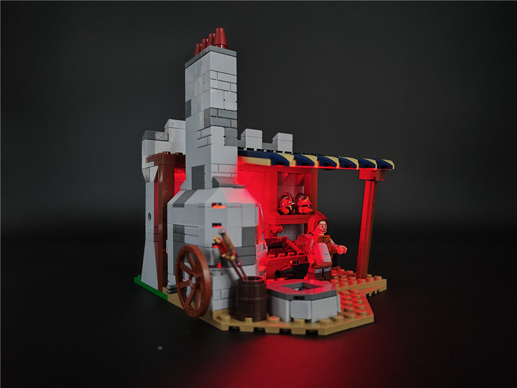 YOURBRICKS 40001 Medival Modular Blacksmith MOC 83224