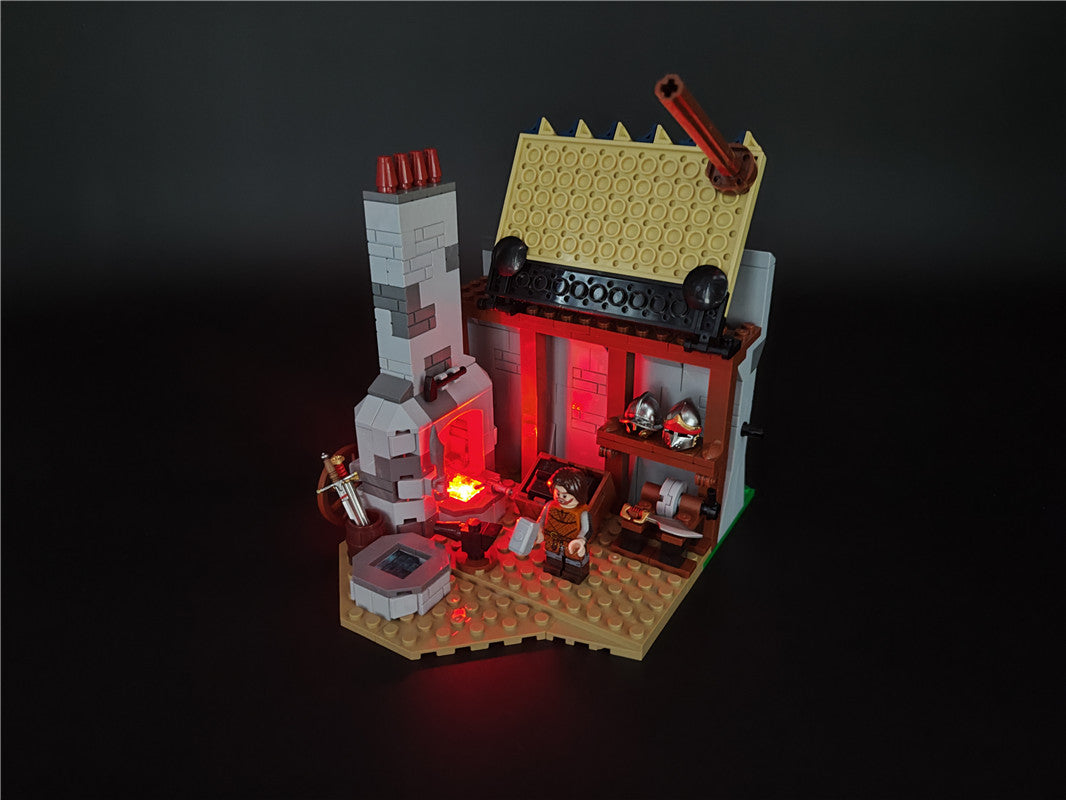 YOURBRICKS 40001 Medival Modular Blacksmith MOC 83224