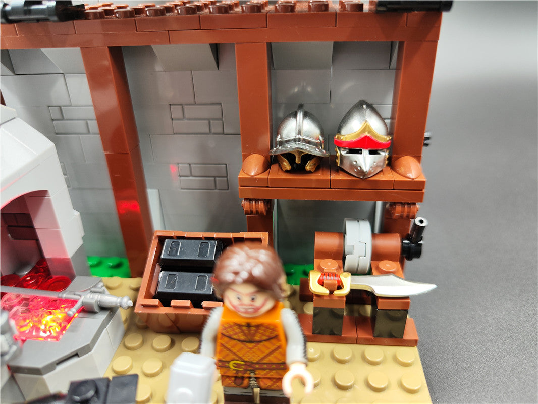 YOURBRICKS 40001 Medival Modular Blacksmith MOC 83224