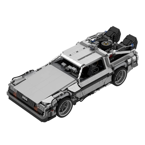 LEGO BACK TO THE FUTURE - Delorean goes back in time MOC - Brickhubs