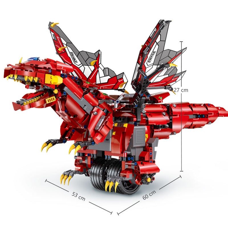Mould King 13029 / 13031 The RC balance Dragon - Your World of Building Blocks