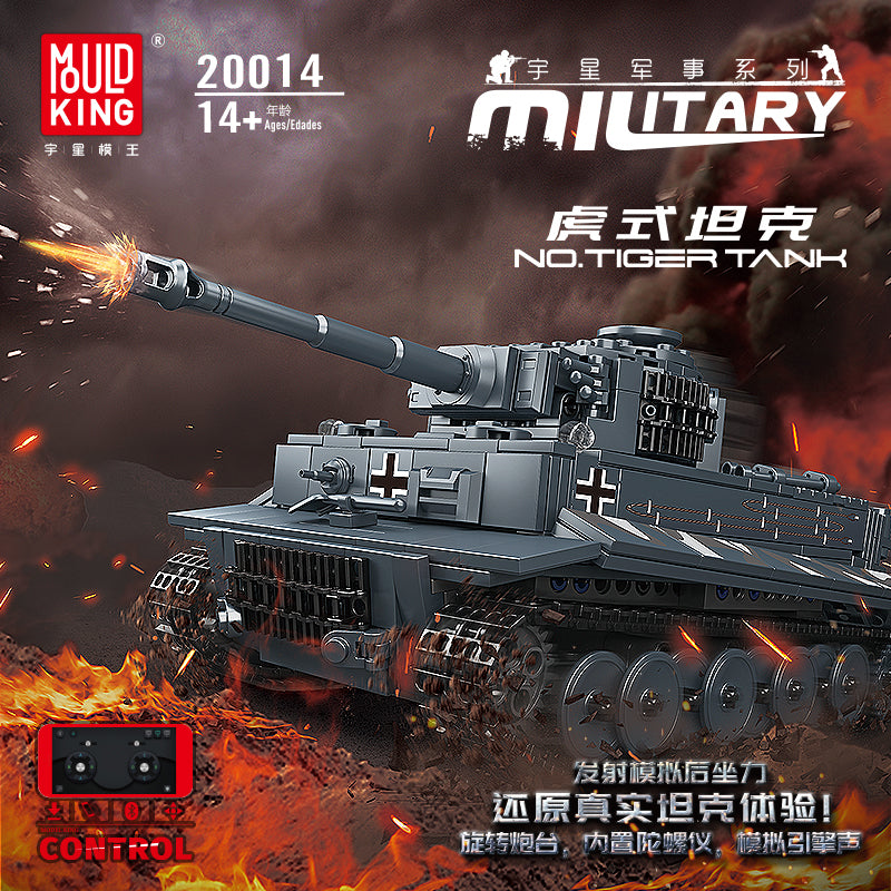 Mould King 20014 Tiger Tank