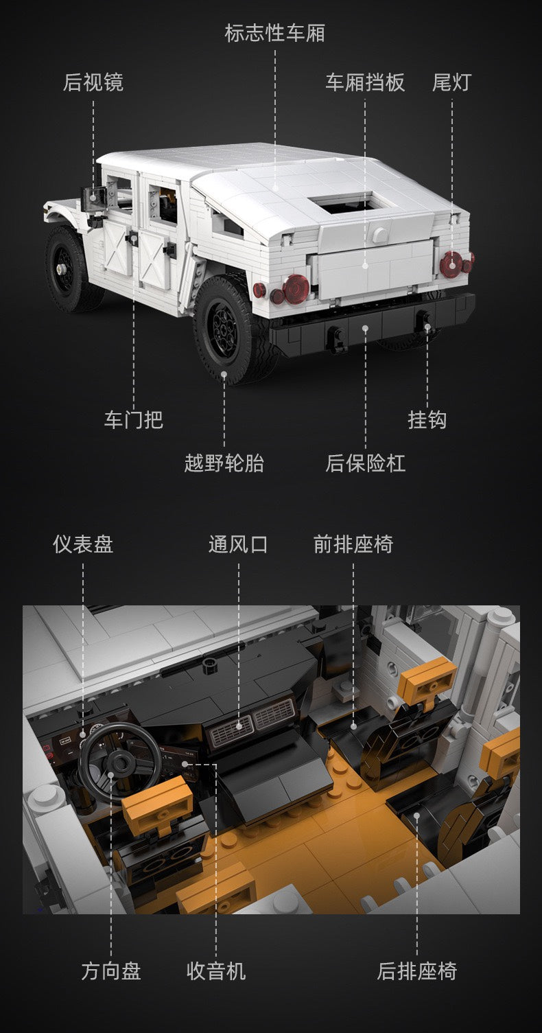 CADA C61027 1:12 Humvee