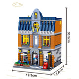 ZHEGAO QL0935 Hill Hotel - Your World of Building Blocks