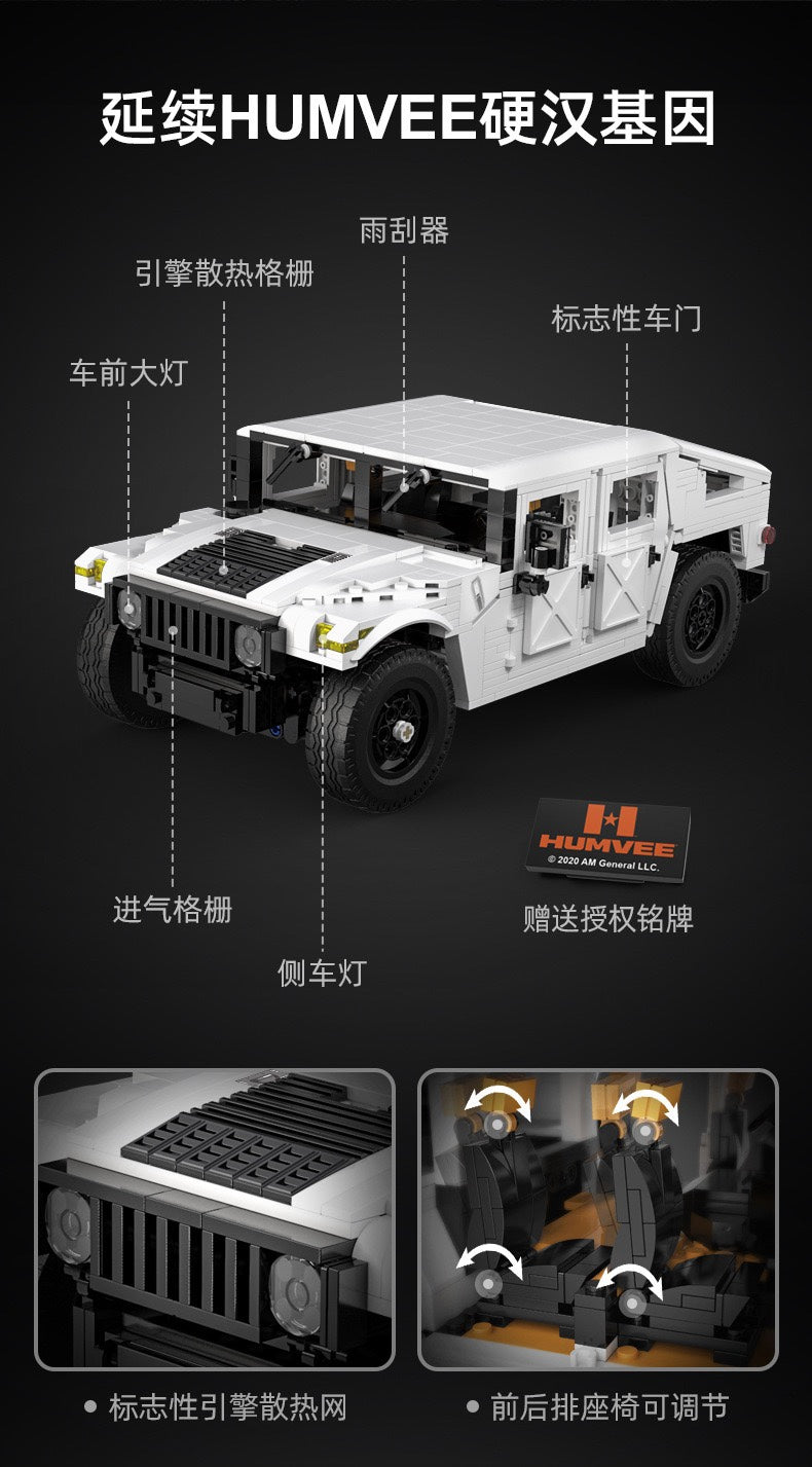 CADA C61027 1:12 Humvee