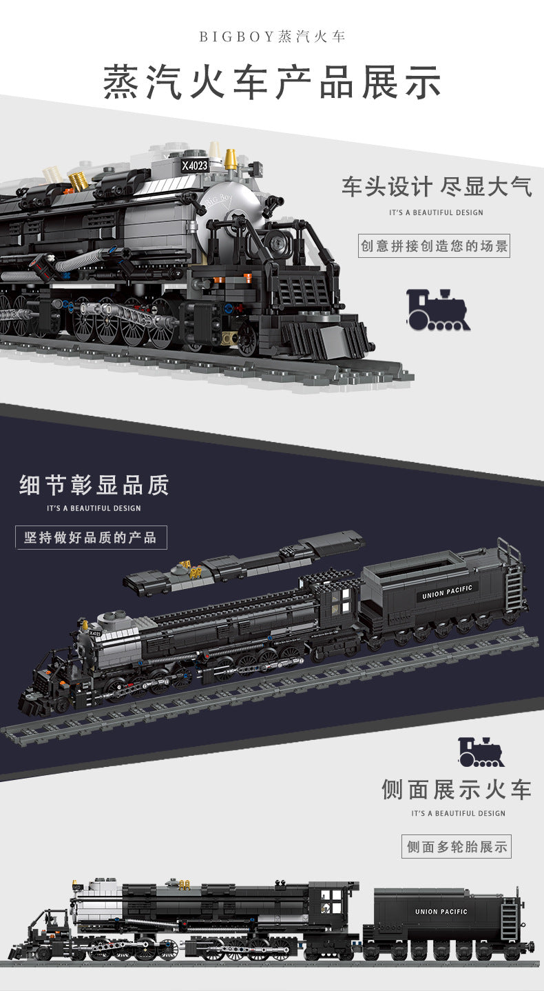 JIE STAR 59005 The BIGBOY Steam Locomotive