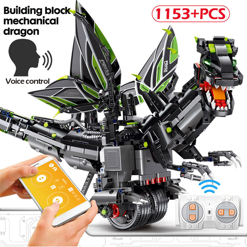 Mould King 13029 / 13031 The RC balance Dragon - Your World of Building Blocks