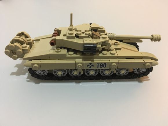 KAZI The Mammoth Tank ( combined by 4 Famous Blood and Iron Tanks) - Your World of Building Blocks